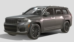 Jeep Grand Cherokee 2022 automobile, wheel, lift, suv, back, luxury, staff, allterrain, 2021, vehicle, racing, usa, 2023, 2022