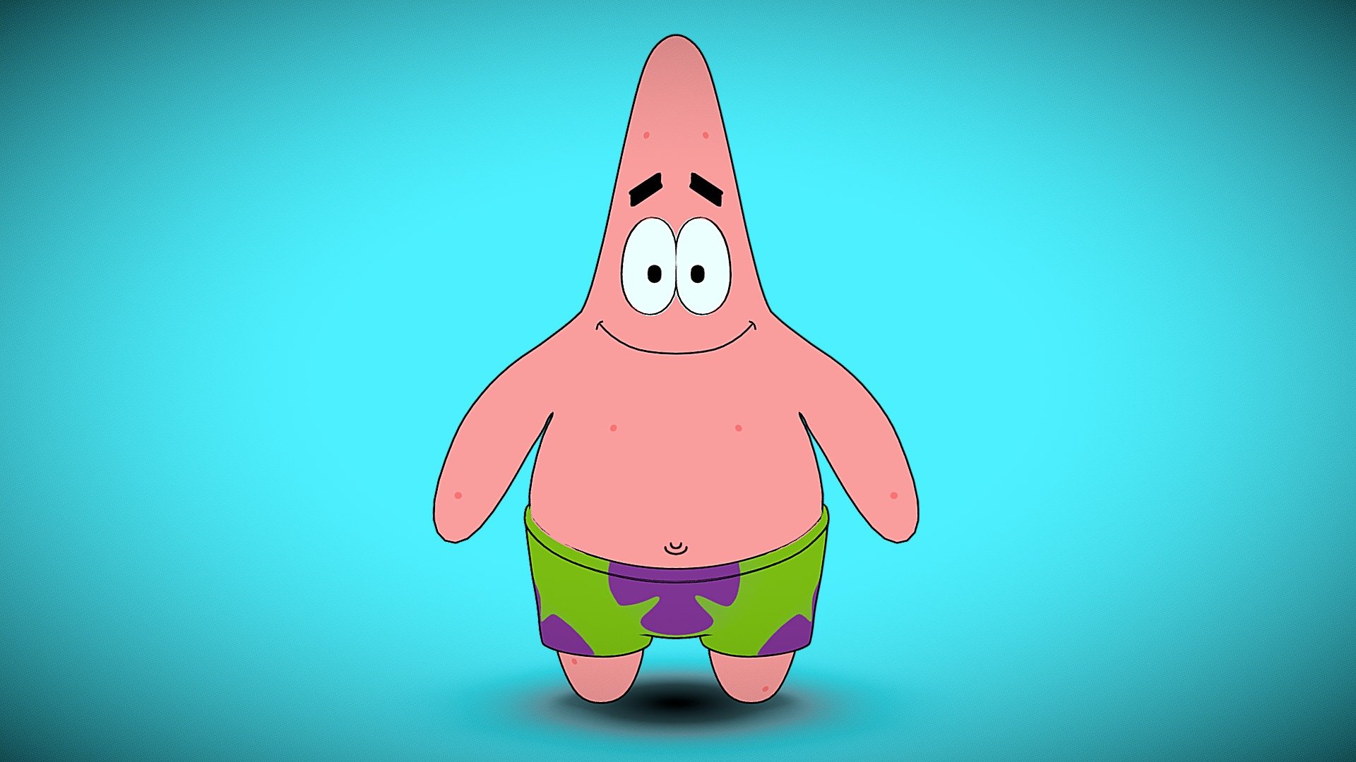 I made patrick star of the spongebob series applied a cardboard effect, this is the first result I achieved using this effect.

The model with the effect simulates a dimension in 2d - Patrick Star Toon - Buy Royalty Free 3D model by Takiri Cube (@TakiriCube) 3d model