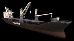 Heavy Lift Multi Purpose Cargo Ship Hapag-Lloyd