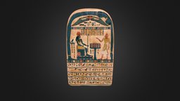 The Stele of Ankh-ef-en-Khonsu ancient, egypt, monument, egyptian, ancient-egypt, stele