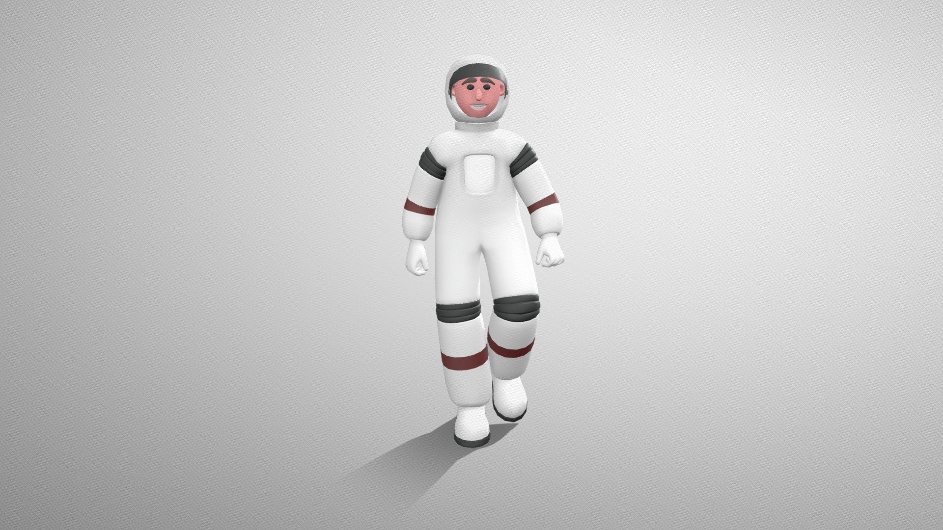 Stylized Man Astronaut is the part of the big characters bundle. These stylized 3D characters might be useful for motion graphics design, cartoon production, game development, illustrations and many other industries.

The 3D model is rigged and ready to use with Mixamo. You can apply any Mixamo animation in one click . We also added 12 widely used animations.

The character model is well optimized and subdivision ready. You can choose any smoothing option you want, according to your project.

The model has only a single texture. It is useful for mobile game development and it's easy to change colors of clothes, skin etc.

If you have any questions or suggestions on improving our product, feel free to send a message to mail@dreamlab.net.ua - Stylized Man Astronaut - Mixamo Rigged Character - Buy Royalty Free 3D model by Dream Lab (@dreamlabanim) 3d model