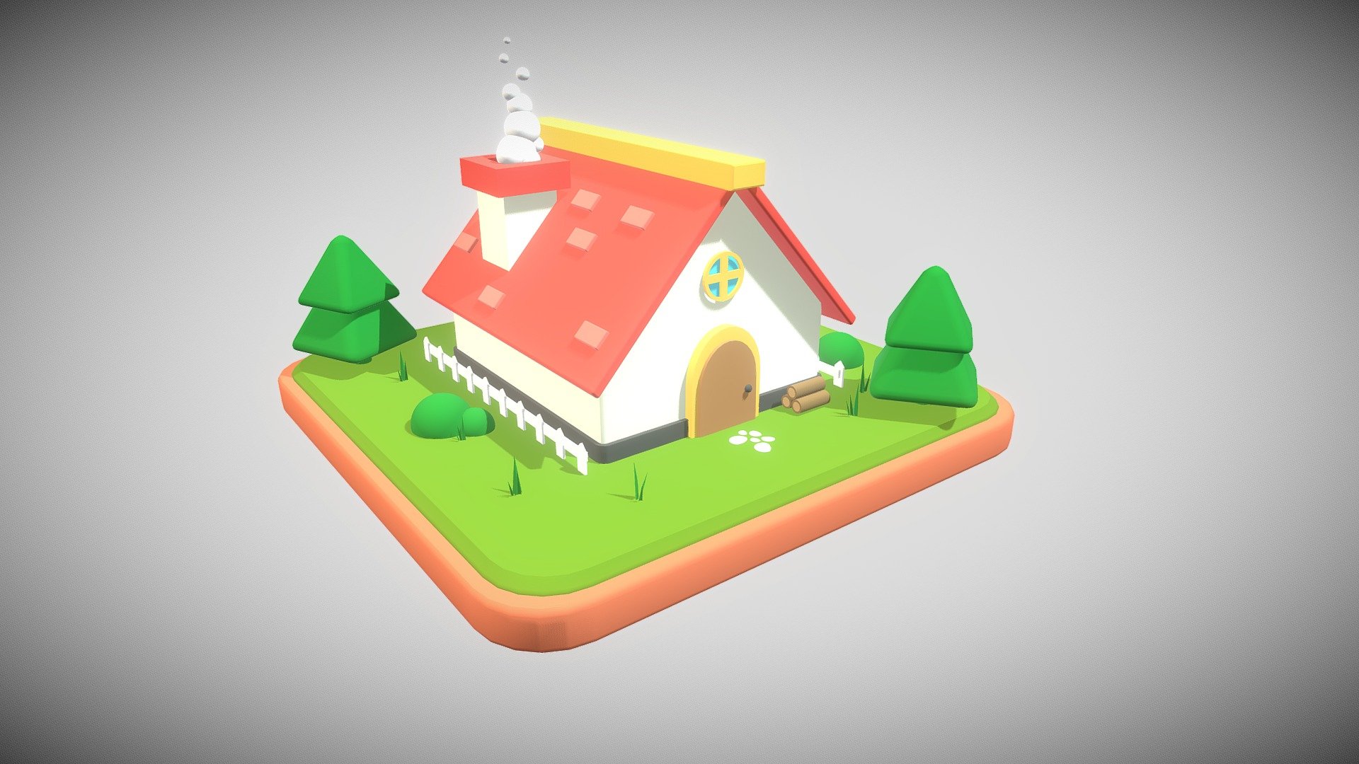 This is the 2nd Model of &ldquo;Cartoon Styled House