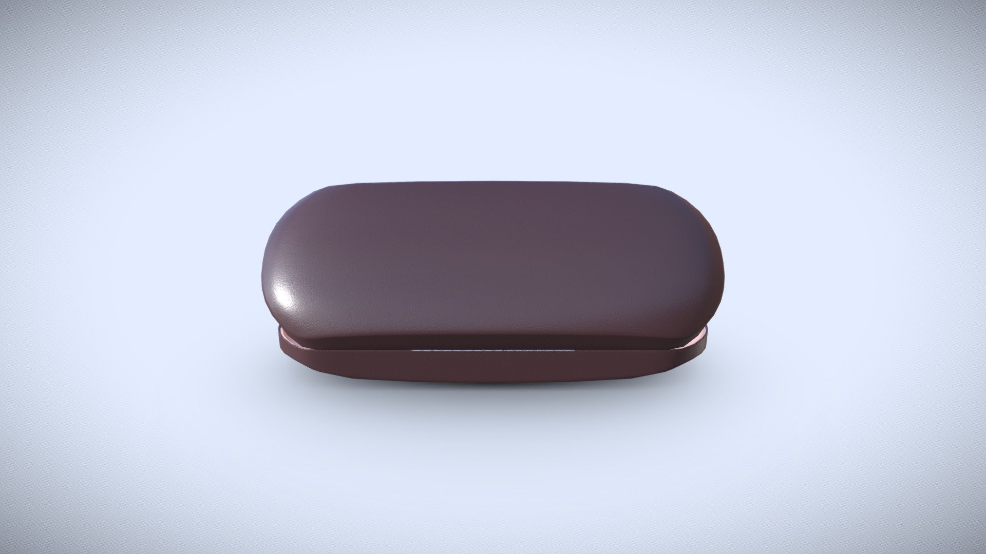 This 3D model is a Glasses case 
Made in Blender 2.8x (Cycles Materials) and Rendering Cycles.
Main rendering made in Blender 2.8 + Cycles using some HDR Environment Textures Images for lighting which is NOT provided in the package!

What does this package include?
3D Modeling of a Small Dark Wooden Table
Textures of 3D model  in 2K (Base Color, Normal Map, Roughness, Metallic) 

Important notes 
File format included - (Blend, FBX, OBJ)
Texture size -  2K (Base Color, Normal Map, Roughness, Metallic) 
Uvs non - overlapping
Polygon: Quads
Centered at 0,0,0
In some formats may be needed to reassign textures and add HDR Environment Textures Images for lighting.
Not lights include 
Renders preview have not post processing
No special plugin needed to open scene.
If you like my work, please leave your comment and like, it helps me a lot to create new content.
If you have any questions or changes about colors or another thing, you can contact me at  we3domodel@gmail.com - Glasses case - Buy Royalty Free 3D model by We3Do (@we3DoModel) 3d model