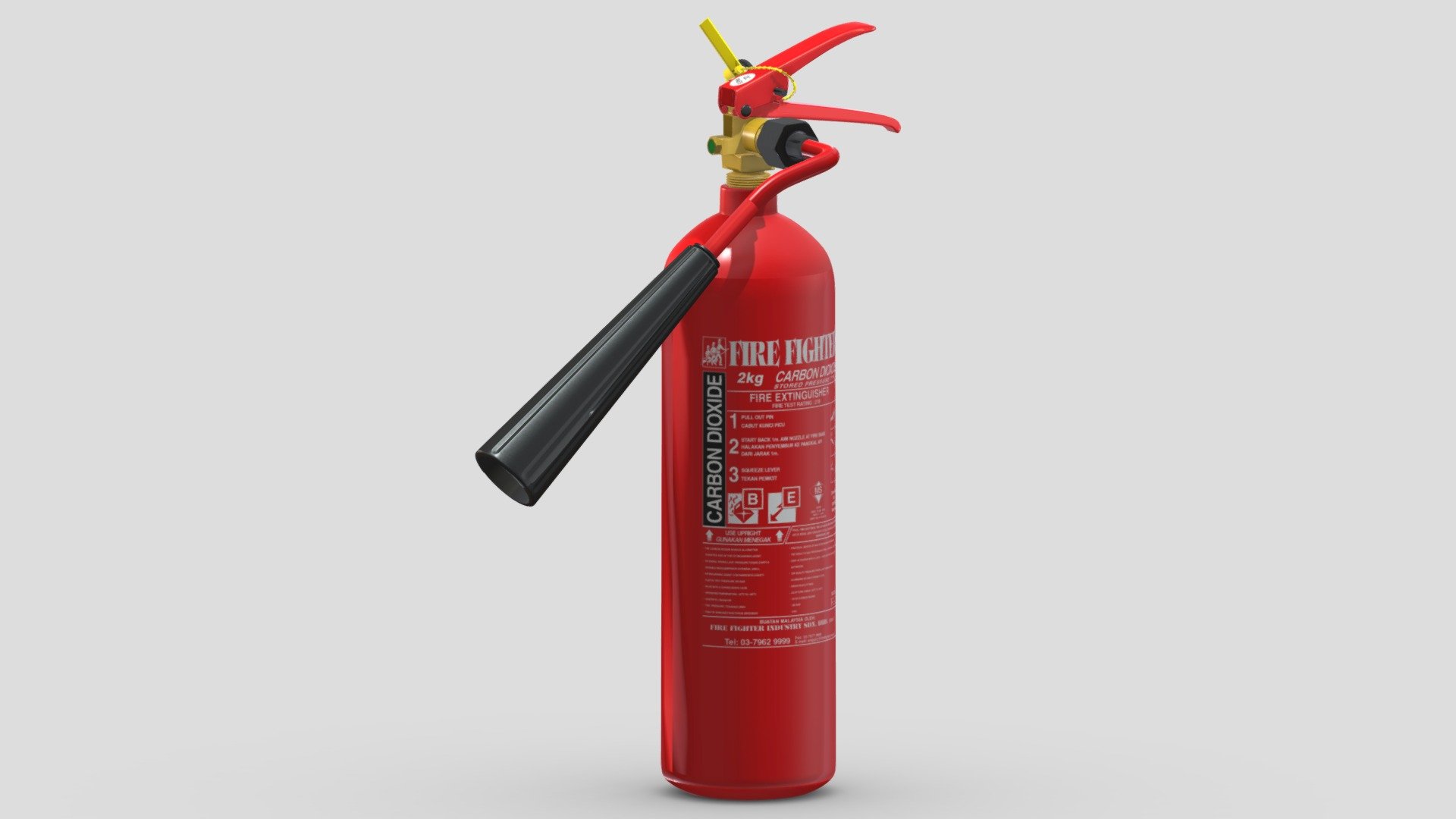 Hi, I'm Frezzy. I am leader of Cgivn studio. We are a team of talented artists working together since 2013.
If you want hire me to do 3d model please touch me at:cgivn.studio Thanks you! - Carbon Dioxide Fire Extinguisher - Buy Royalty Free 3D model by Frezzy3D 3d model