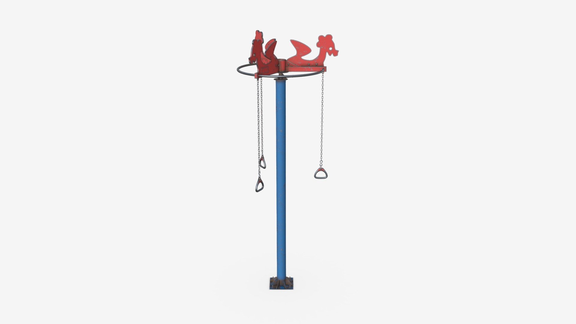 Pole rope swing - Buy Royalty Free 3D model by HQ3DMOD (@AivisAstics) 3d model