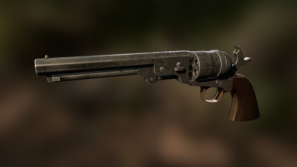 Colt model I made few months ago. I am not sure if you can download textures from sketchfab (I am new here), so in case you cant you can download the whole thing here http://www.blendswap.com/blends/view/77350 (hope links to exterior sites are allowed) - Colt - Download Free 3D model by Eprdox 3d model