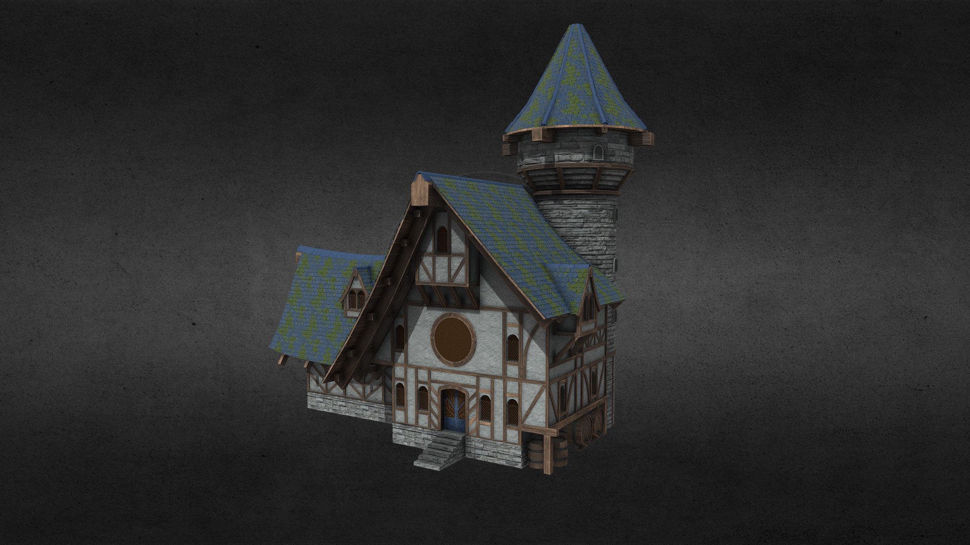Concept art made by Omercan Cirit
https://www.artstation.com/sleepingrobot

Thanks a lot :D - Medieval House - Buy Royalty Free 3D model by mc477 3d model