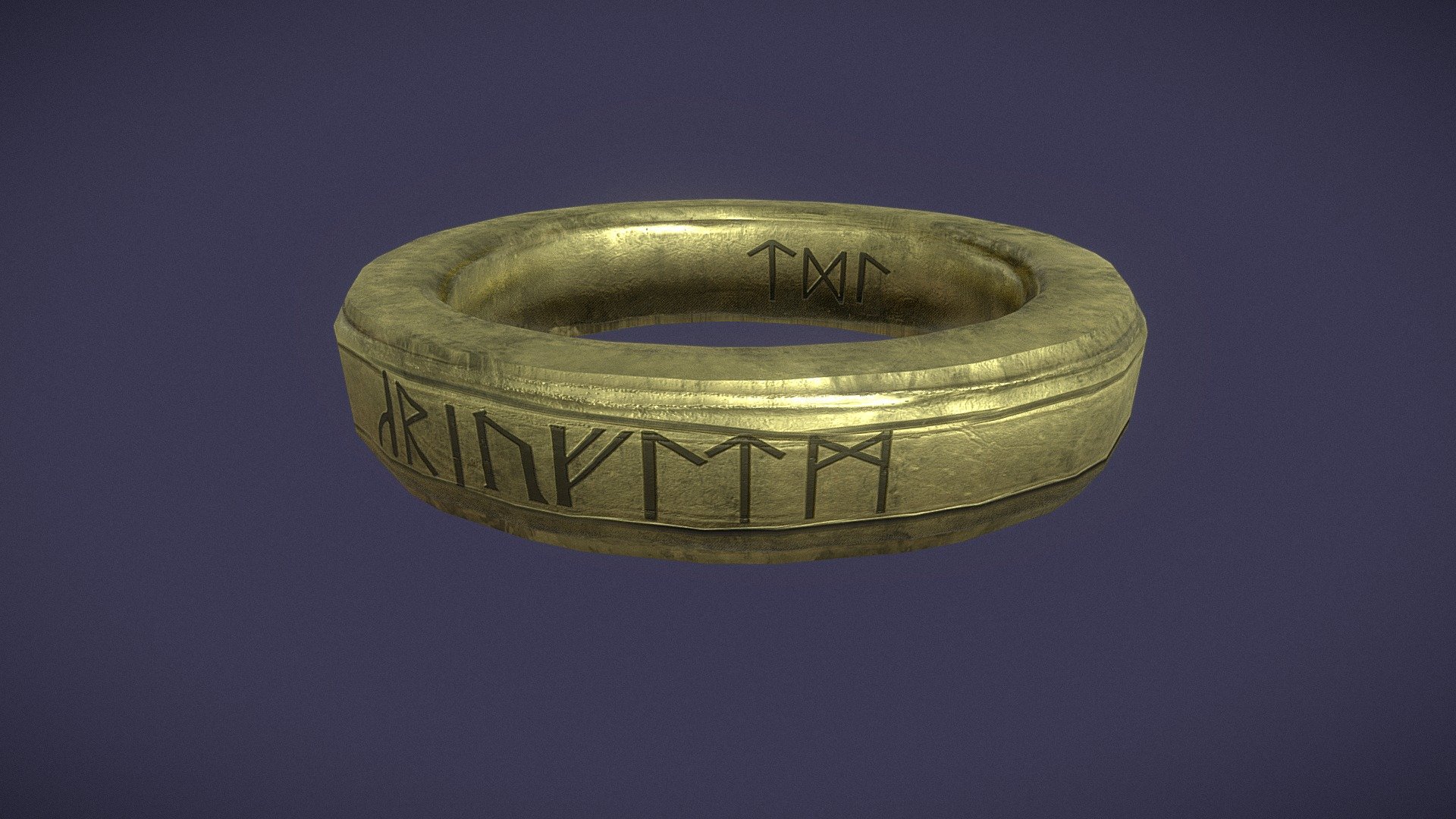 Medieval Ring Anglo Saxon Ring 3D Model Low Poly PBR Texture Available in 4096 x 4096 scaled to real world scale. Customer Service Guaranteed. From the Creators at Get Dead Entertainment. Please like and Rate! Follow us on FaceBook and Instagram to keep updated on all our newest models. https://www.facebook.com/GetDeadEntertainment/ - Medieval Ring - Buy Royalty Free 3D model by GetDeadEntertainment 3d model