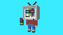 Voxel Boys games, tv, boy, gaming, indie, head, characterart, game-ready, character-design, charactermodel, character-model, gamereadyasset, character, game, 3d, gameart, characterdesign, 3dmodel, gameready