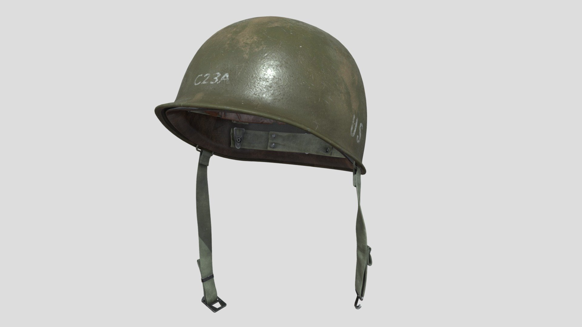 US Militray Helmet
The model has an optimized low poly mesh with the greatest possible number of simplifications that do not affect photo-realism but can help to simplify it, thus lightening your scene and allowing for using this model in real-time 3d applications.

Real-world accurate model.  In this product, all objects are ERROR-FREE and All LEGAL Geometry. Subdivisions are not required for this product.

Perfect for Architectural, Product visualization, Game Engine, and VR (Virtual Reality) No Plugin Needed.

Format Type




3ds Max 2017 (standard shader)

FBX

OBJ

3DS

Texture

2 material used. 2 different sets of textures:




Diffuse

Normal

Specular

Gloss

AO

Specular n Gloss [.tga additional texture]

You might need to re-assign textures map to model in your relevant software - US Military Helmet - Buy Royalty Free 3D model by luxe3dworld 3d model