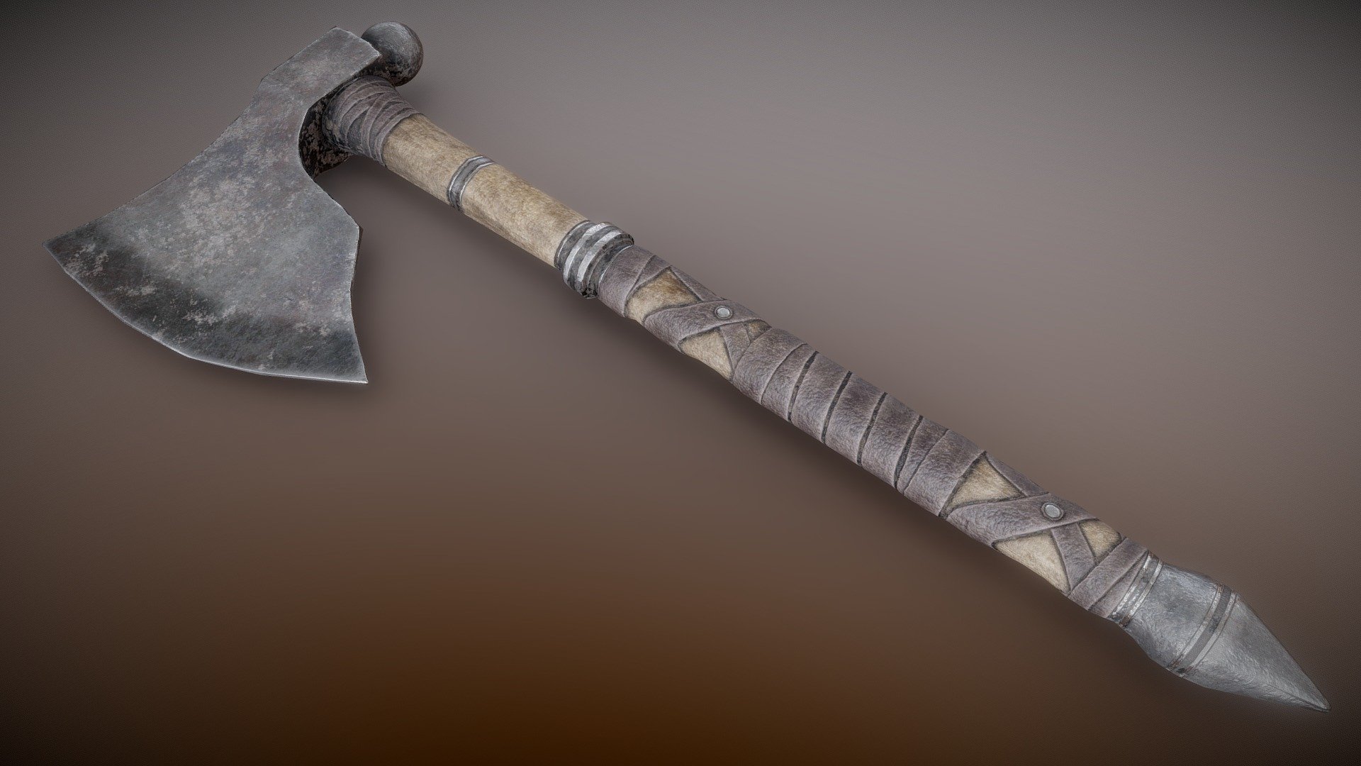 It's Varins Axe! from Assassins Creed Valhalla!

I've already turned this into a mod for the VR game Blade &amp; Sorcery 3d model