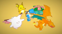 Pokémon TRANSFORMING! cute, chibi, pokemon, collection, evolution, manga, transformation, game, characters, video, anime