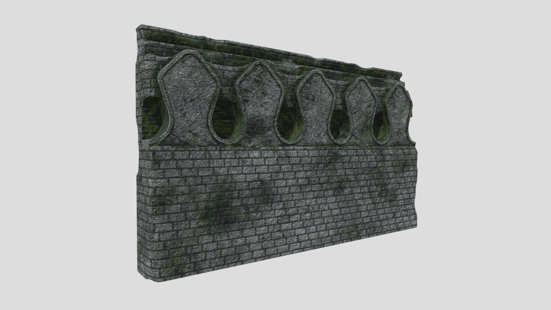 Modaled using Blender
Textutred Using Subsatnce Painter - Old Concreat Wall - Buy Royalty Free 3D model by supun## (@supunbas) 3d model