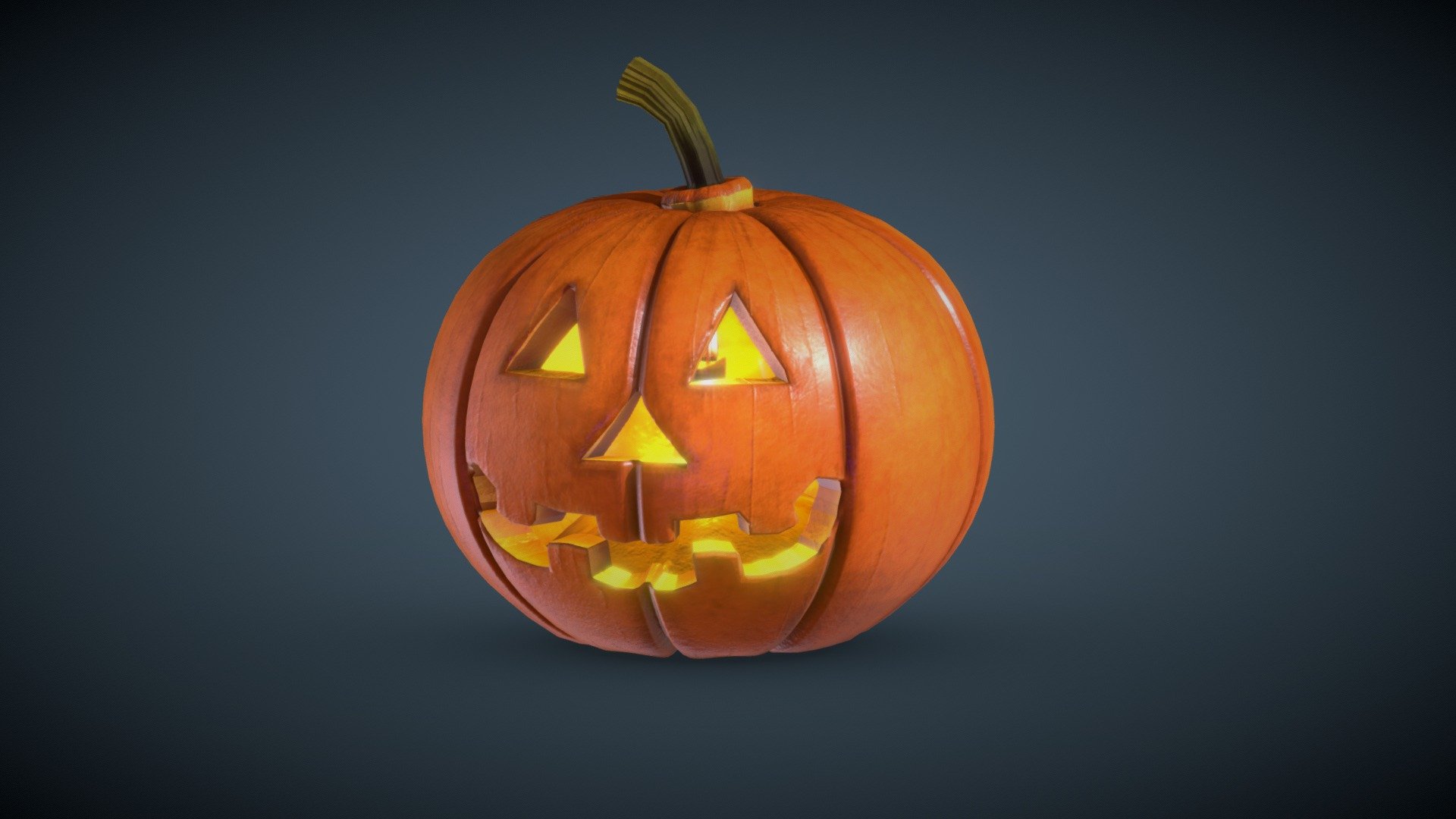 Personal project,

Pumpking inspired by the festivities of halloween.
Modeled in maya.
Textured in substance painter 3d model