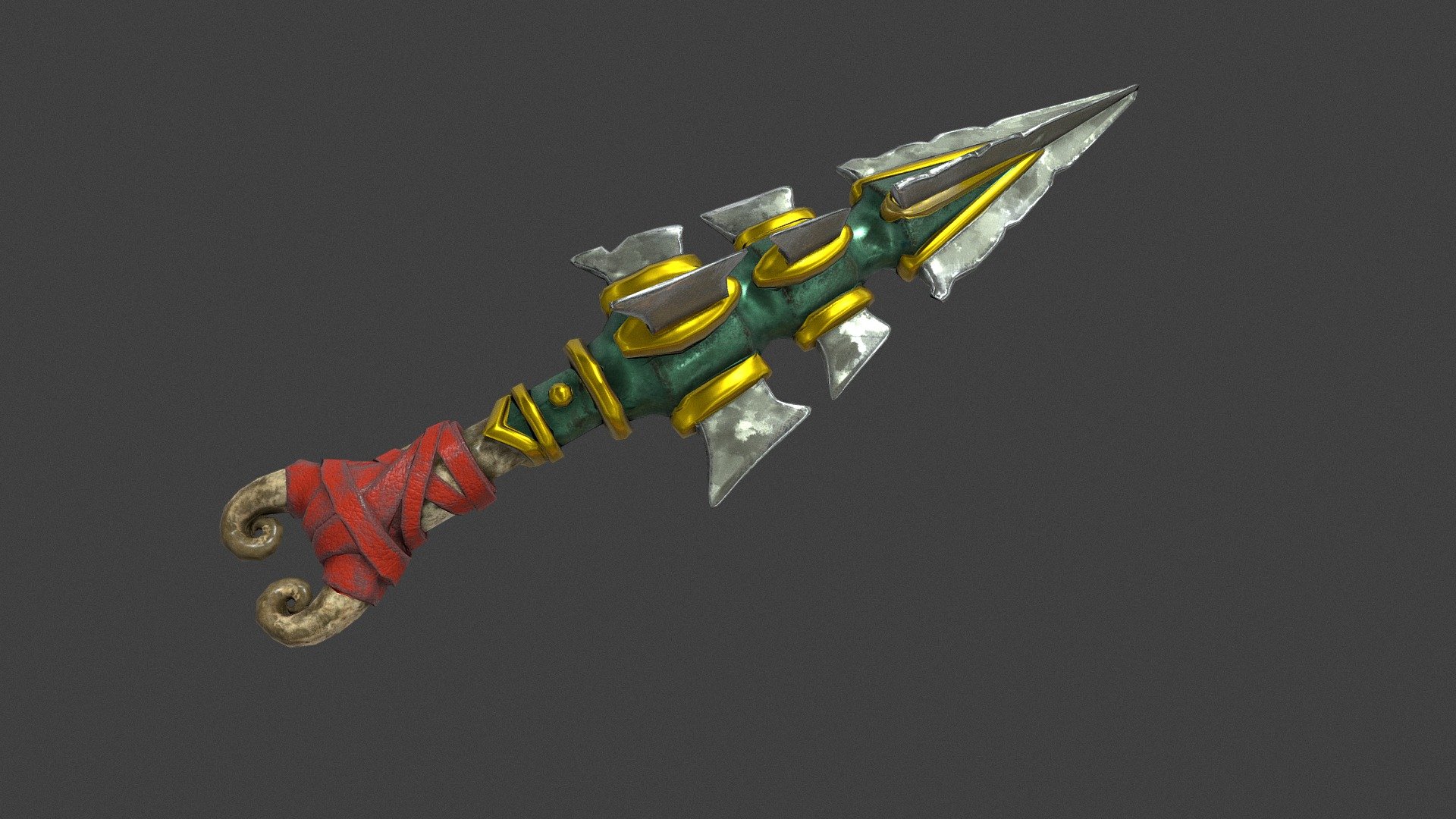 Its a ancient dagger 3d model