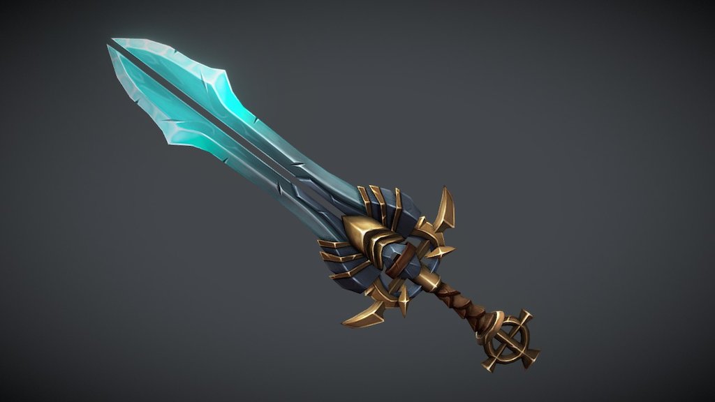 Found a concept to model, as I am trying to move to Maya from Max.

Concept by Peter Guo
https://www.artstation.com/artwork/w8ZLY - Sword - 3D model by markskovrup 3d model