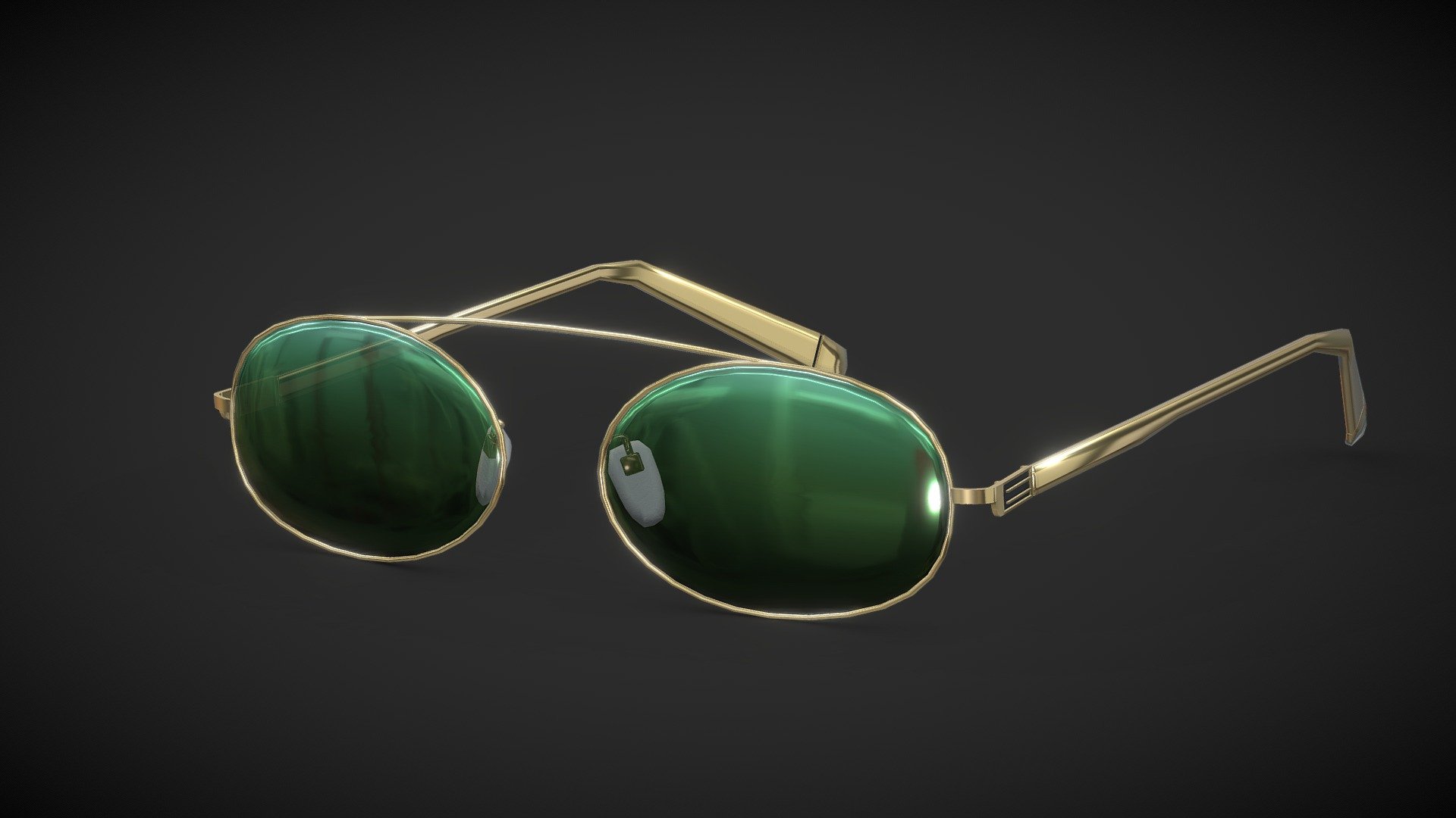 Rounded Top Bridge Sunglasses - low poly

Triangles: 3.6k
Vertices: 1.9k

4096x4096 PNG texture

👓  my glasses collection &lt;&lt; - Rounded Top Bridge Sunglasses - low poly - Buy Royalty Free 3D model by Karolina Renkiewicz (@KarolinaRenkiewicz) 3d model