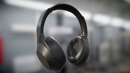 SONY MDR 1000X Black Noise Canceling Headphones 