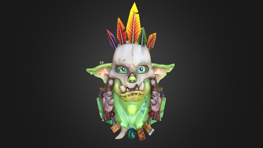 For the Horde !! Haha !
A little bust i did on my vacation time , I had a lot of fun working on this dude !
Hope u guys will like it !

Renders -&gt; 
https://www.artstation.com/artwork/aJYGz - Shaman Orc - 3D model by Maxime_Chevrier 3d model