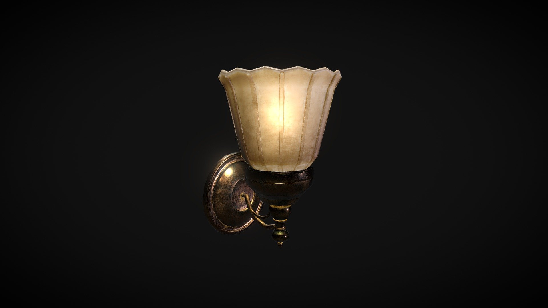 old oblique (wall light), game ready, realstic model.
modeling and UV in MAYA
texturing in substancepainter - Oblique_wall light - 3D model by saraelshenawy 3d model