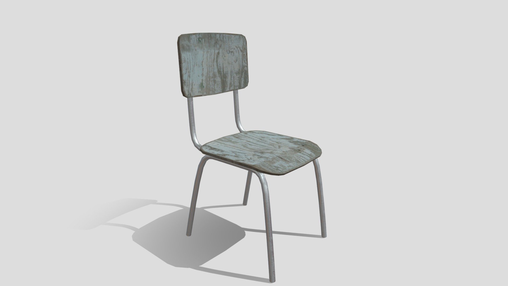 An old School Chair for an abandoned school setting or a horror scene.

Chair Model + Texture

Check out our bundles, we have more fitting models for each setting 3d model