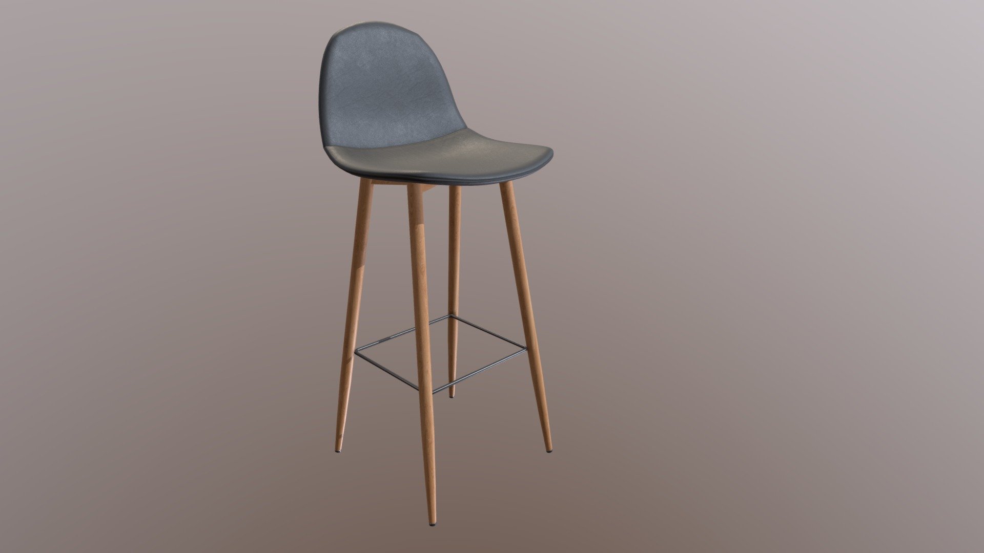 Jysk bar stool, modeled for a personal project. Textures are from textures.com.

Real chair here: https://jysk.dk/spisestue/barborde-stole/barstol-jonstrup-sort-eg - JONSTRUP bar chair - Download Free 3D model by Lita.Ghitalau 3d model