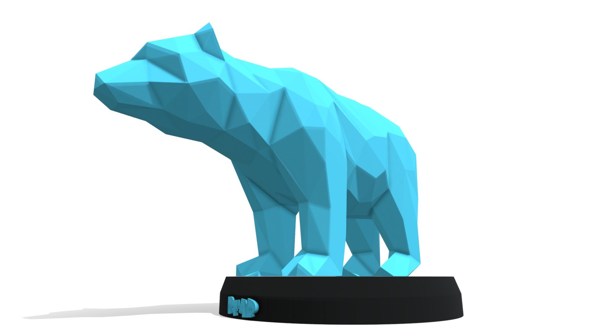 Polygonal 3D Model with Parametric modeling with gold material, make it recommend for :




Basic modeling 

Rigging 

sculpting 

Become Statue

Decorate

3D Print File

Toy

Have fun  :) - Polygonal Bear - Buy Royalty Free 3D model by Puppy3D 3d model