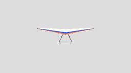 Hang glider from Poly by Google google, video-games, poly