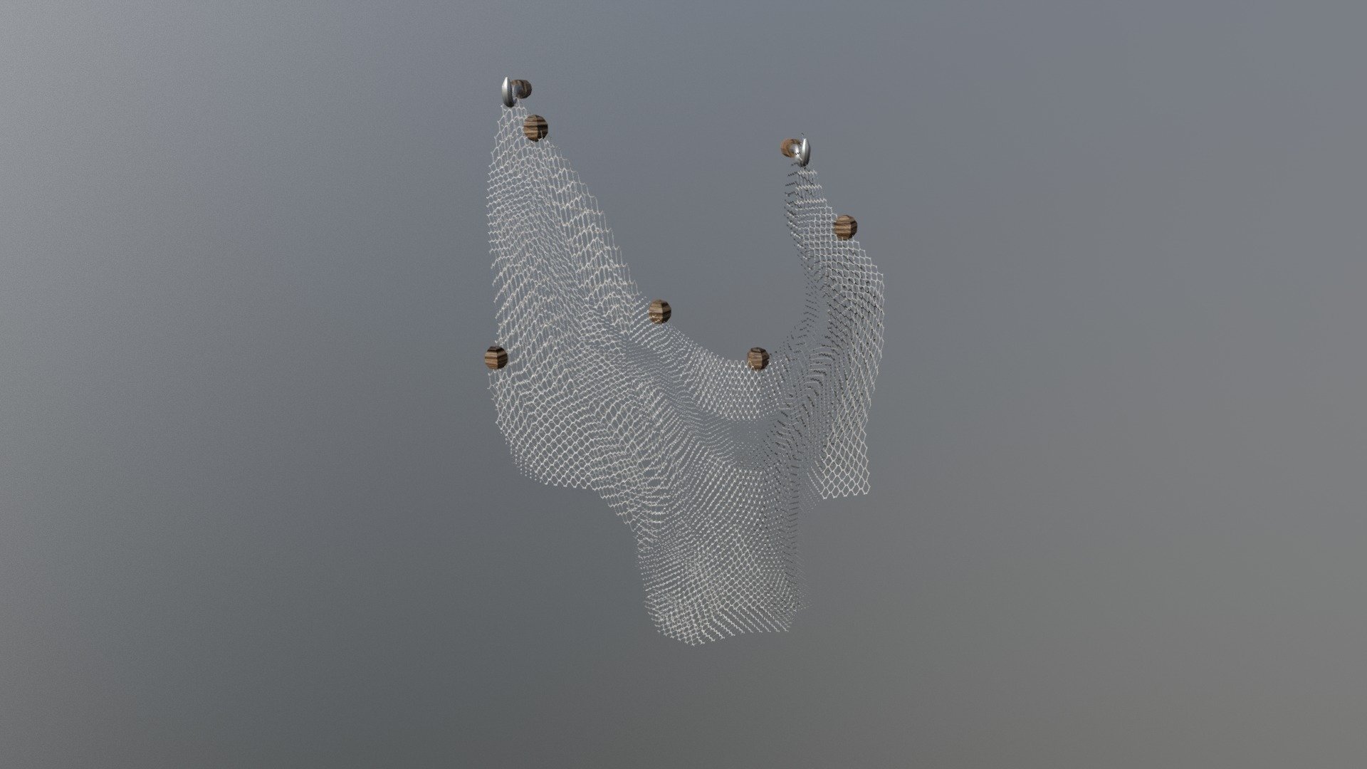 Fishnet - 3D model by Anna.K 3d model