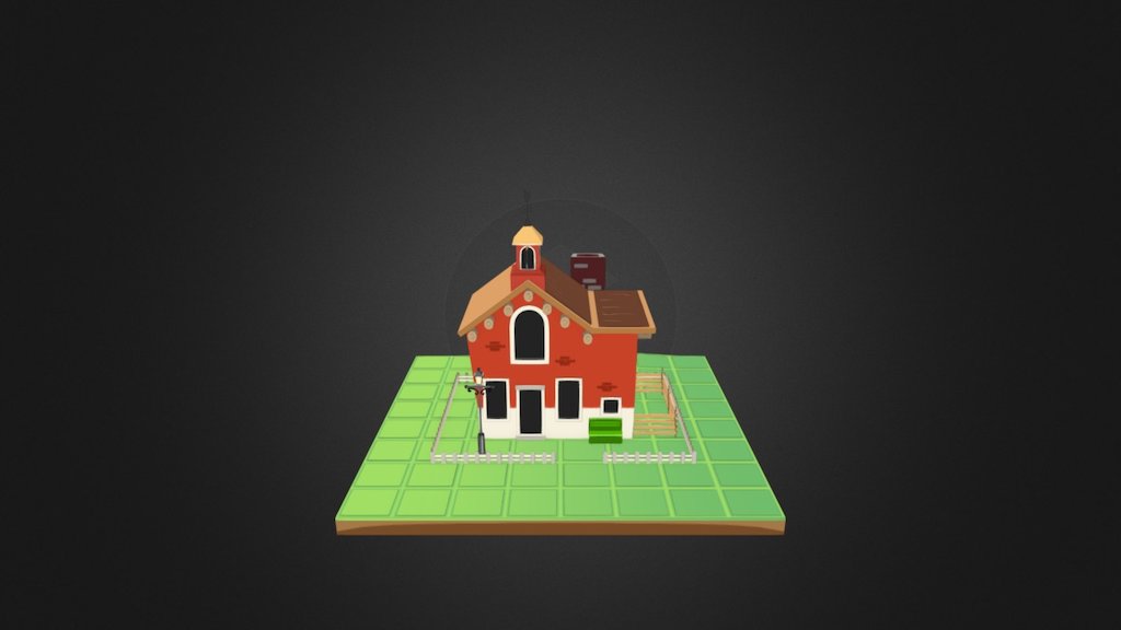 Cartoon House - Cartoon House - Download Free 3D model by ogulcankaraoglu 3d model
