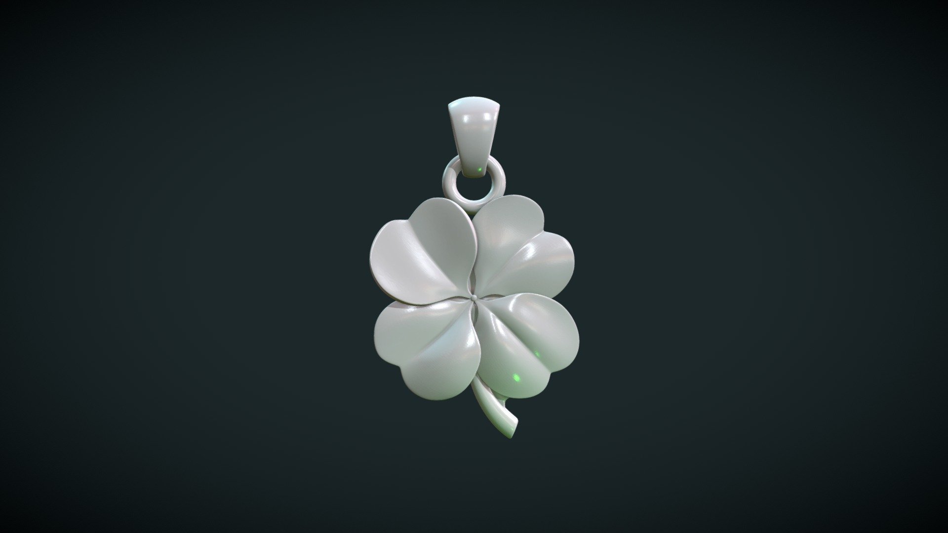 Print ready clover pendant.

Measure units are millimeters, it is about 2 cm in width.

Mesh is manifold, no holes, no inverted faces, no bad contiguous edges.

Here is two version of the model:

1) Clover.blend (.stl, .obj, .fbx, .dae) Here is just a clover, the model consists of 96694 triangular faces.

2) Clover_Pendant.blend (.stl, .obj, .fbx, .dae) Here is a pendant made from the clover the model consists of 154872 triangular faces. For .stl format the bail and the pendant itself are in separate files.

Available formats: .blend, .stl, .obj, .fbx, .dae - Clover_Pendant - Buy Royalty Free 3D model by Skazok 3d model