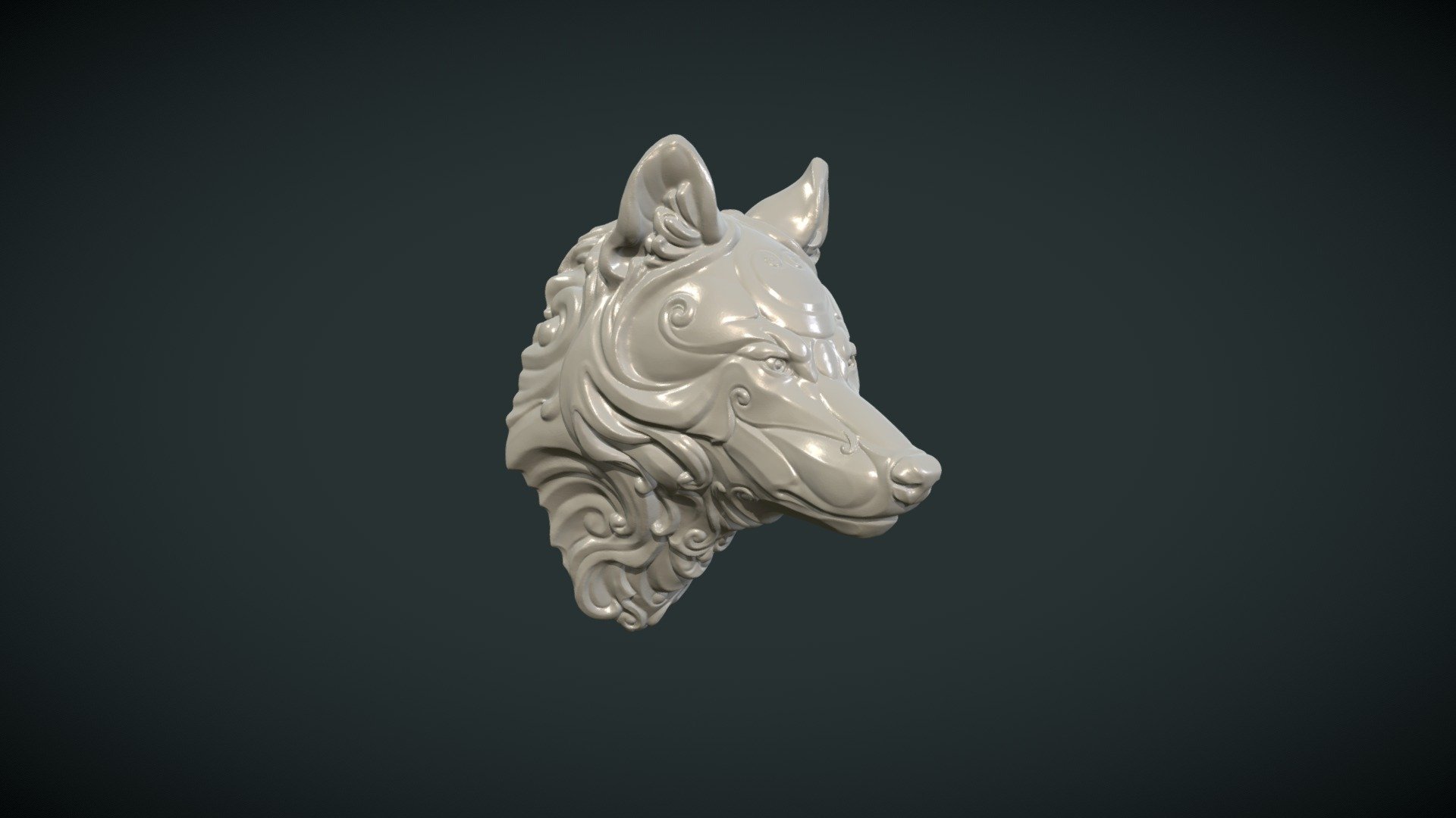 Print ready Wolf head

Measure units are millimeters, it is about 4.75 cm in height.

Mesh is manifold, no holes, no inverted faces, no bad contiguous edges.

Two versions of the model is available:

1) WWHead_solid (.blend, .stl, .obj, .fbx) 511080 triangular faces.

2) WWHead_Hollow (.blend, .stl, .obj, .fbx) 509062 triangular faces.

Wall thickness for the hollow version is about 2 mm 3d model
