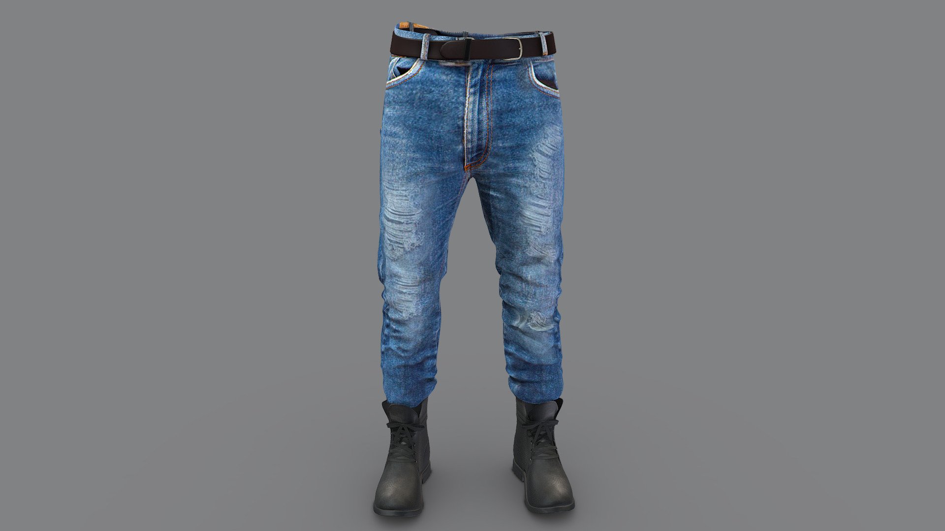 Boots &amp; pants are separate objects (right left boot share the same uv space)

Can fit to any character

Ready for games

Clean topology

No overlapping unwrapped UVs

High quality realistic textues

FBX, OBJ, gITF, USDZ, Ma, PSD (request other formats)

PBR or Classic

Please ask for any other questions

Type     user:3dia &ldquo;search term