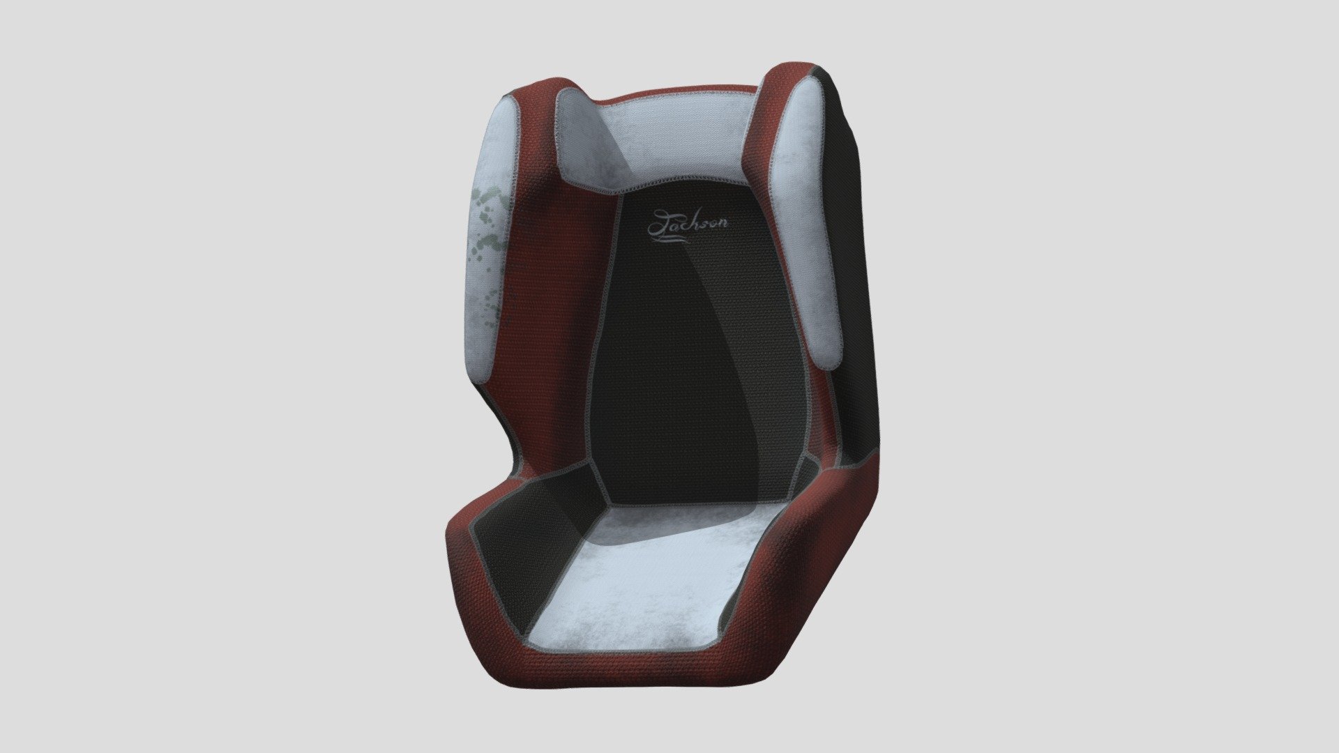 Basic baby car seat, dirty used. Part of a personal project I'm working on - seat belt will be added to the character 3d model