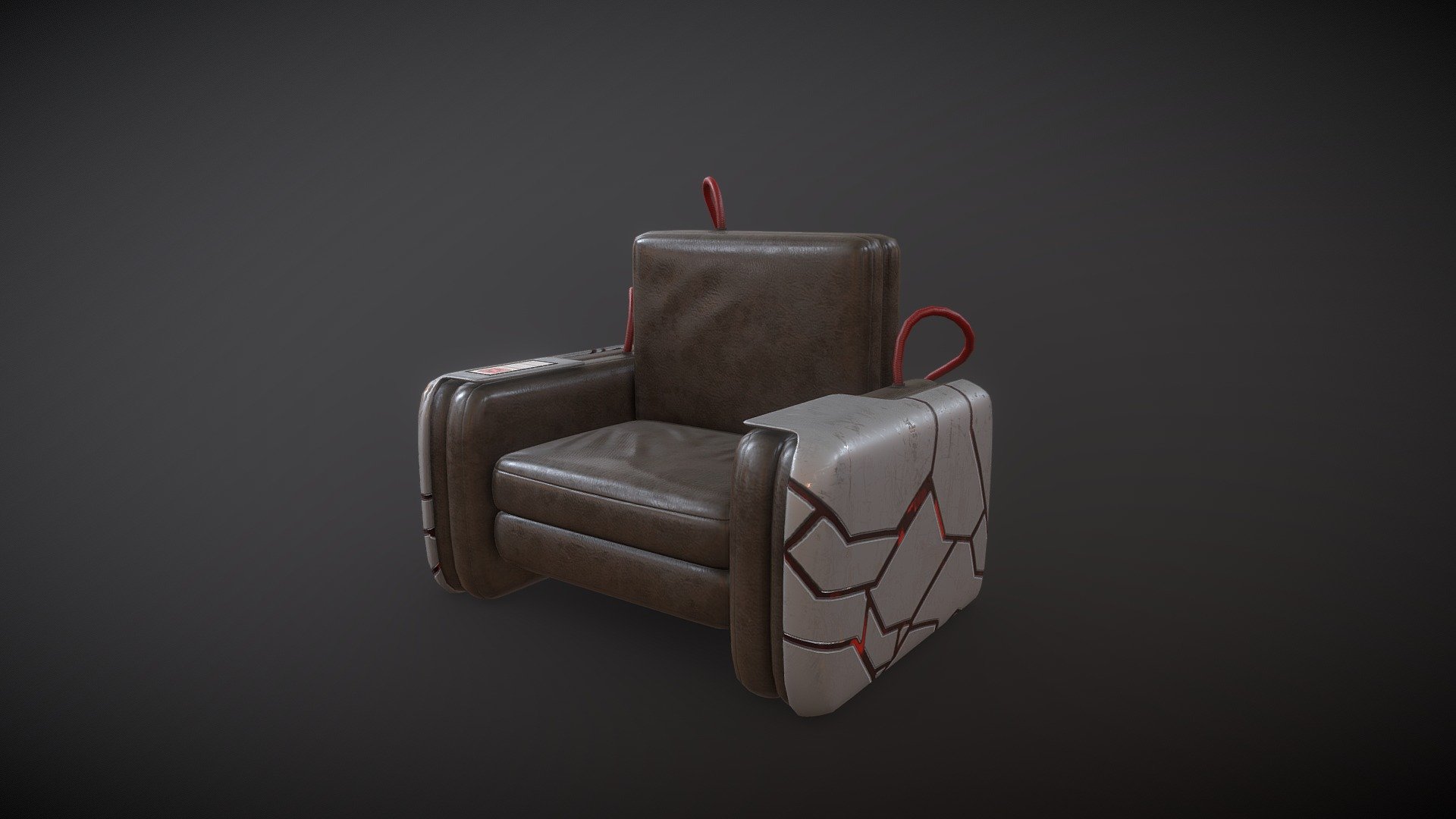 Cyberpunk Self Pumping ArmchAIR

Made by me in Blender and Substance Painter. 

I was limited to use 1024x1024 textures only 3d model