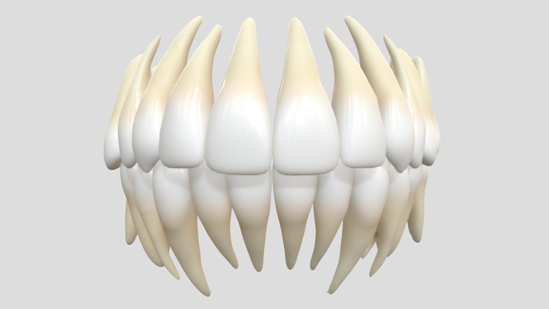 Teeth - 3D model by Milisandra 3d model