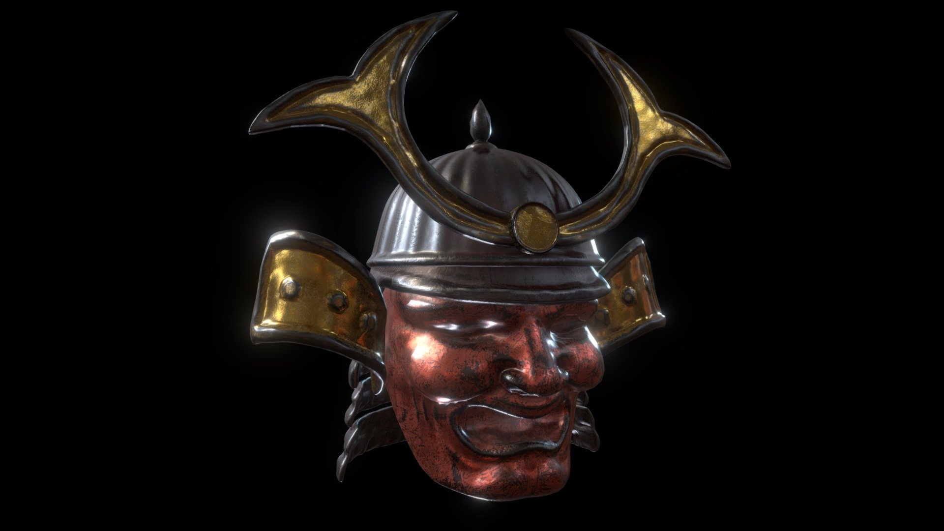 I would be happy if you liked and follow if you download and like this model :D

Samurai Helmet, sculpted in Zbrush and retopo with zremesher. Textured in Substance Painter - Samurai helmet Free download - Download Free 3D model by Even Topland (@even572) 3d model