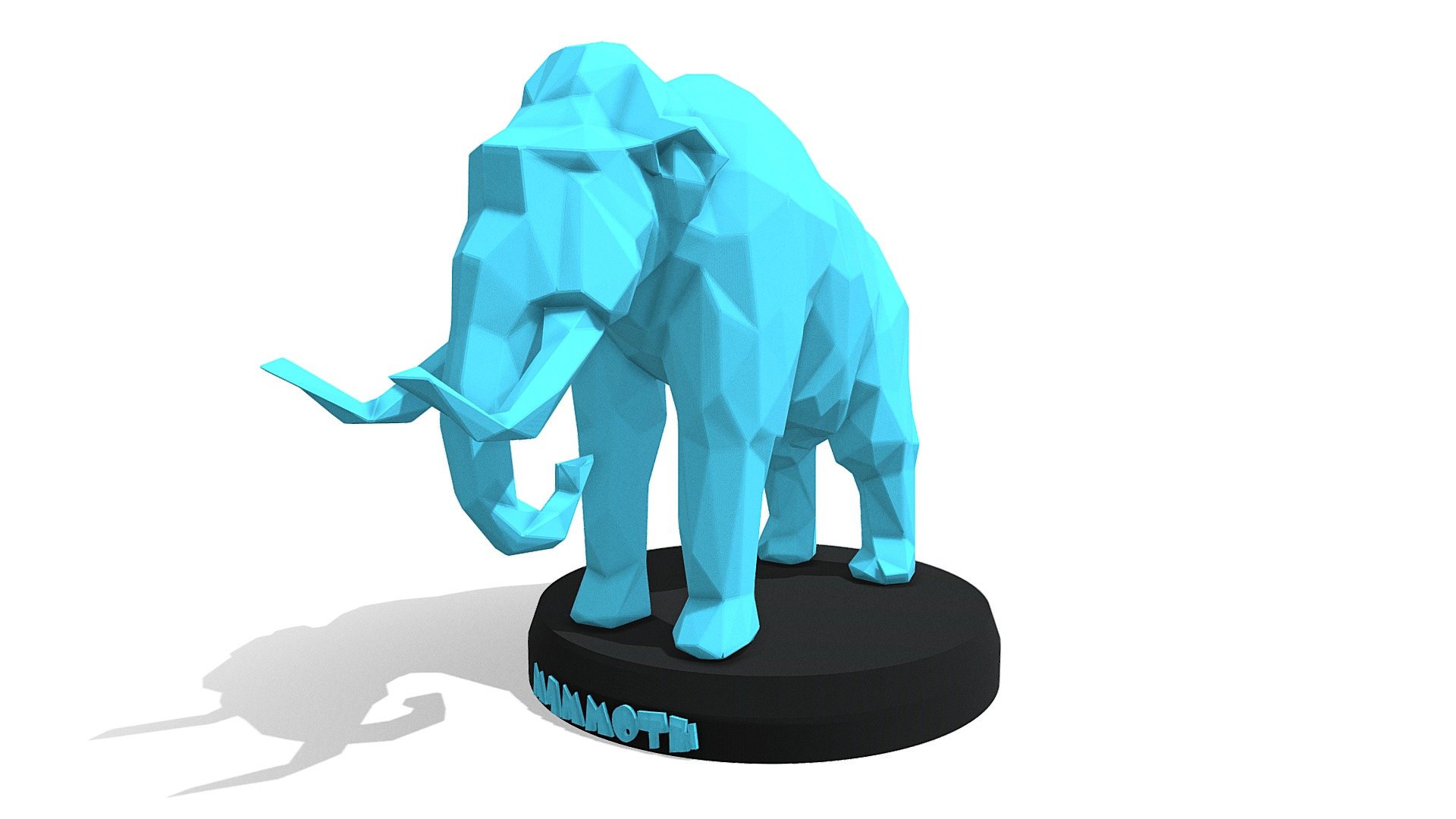 Polygonal 3D Model with Parametric modeling with gold material, make it recommend for :




Basic modeling 

Rigging 

sculpting 

Become Statue

Decorate

3D Print File

Toy

Have fun  :) - Poly Mammoth - Buy Royalty Free 3D model by Puppy3D 3d model