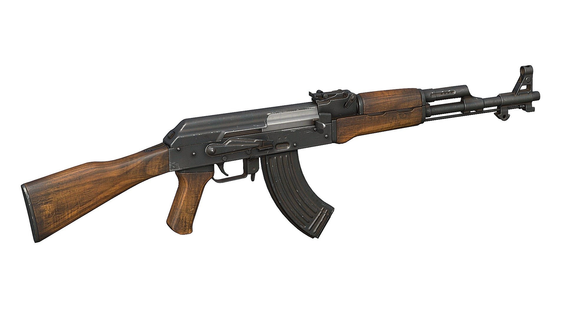 AK47 - 3D model by momsboxtv 3d model