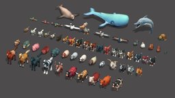 Lowpoly Animal Pack