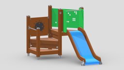 Lappset Slide 01 tower, frame, bench, set, children, child, gym, out, indoor, slide, equipment, collection, play, site, vr, park, ar, exercise, mushrooms, outdoor, climber, playground, training, rubber, activity, carousel, beam, balance, game, 3d, sport, door