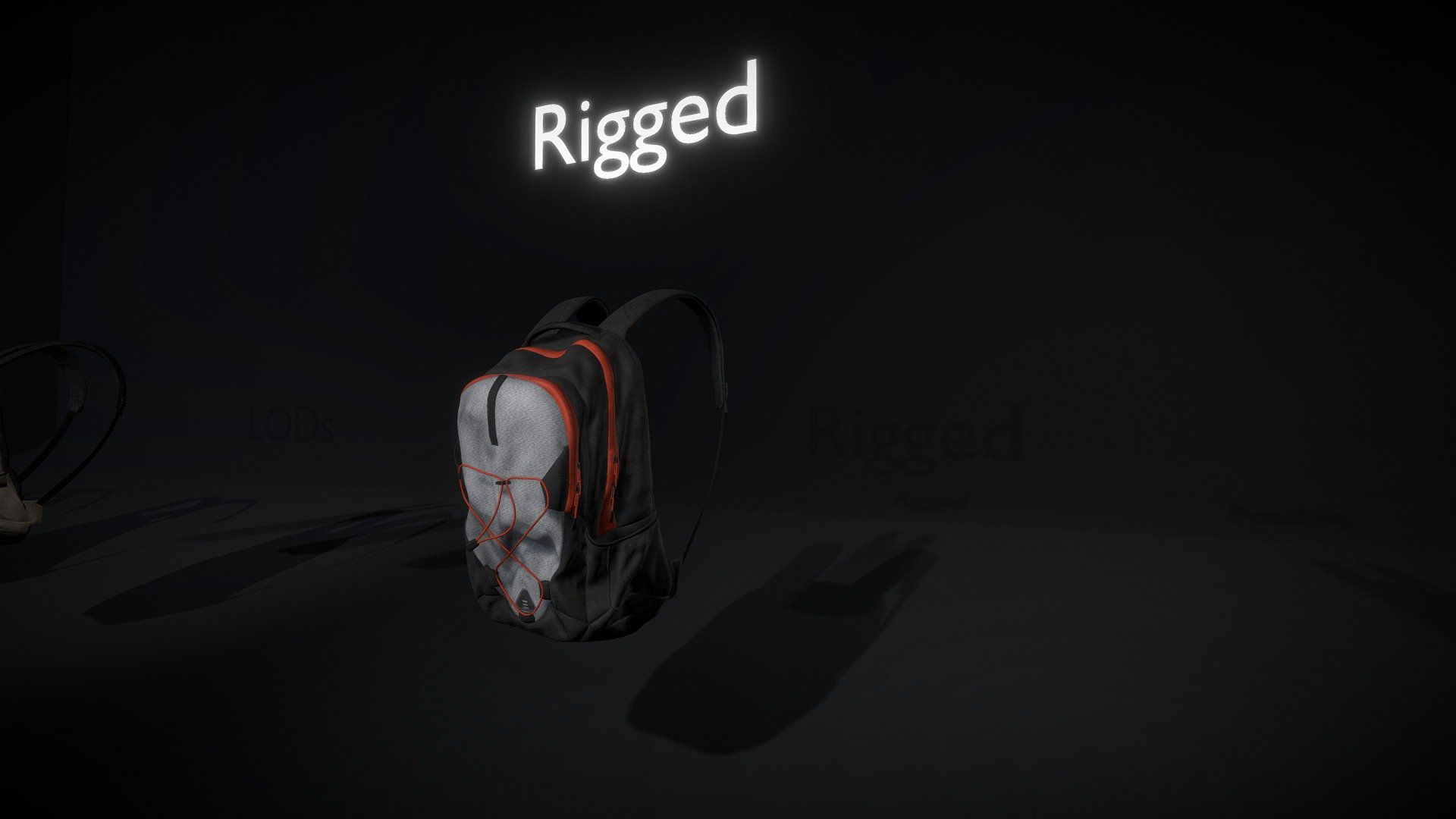 Included:


Fully Rigged Backpack
Easily pose backpack on character or set piece
Full 4k PBR textures
Customize colors, patterns and wear in blend file
LODs for different use cases
FBX, OBJ, and .blend files

Hope you find it useful. If you have any questions drop a comment and Ill try and get back to you 3d model