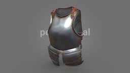 Medieval Steel cuirass 03