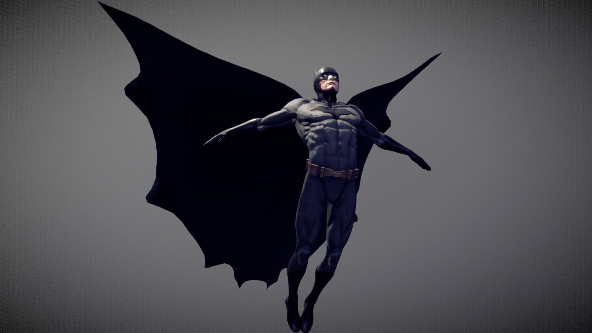 Full Project view: https://www.artstation.com/artwork/qAw1rD

My rendition of batman. Sculpt, retopology, rigging and main texturing all done inside Blender 2.8 with some Photoshop assistance for the textures. All textures baked inside the blender 2.8 3d model