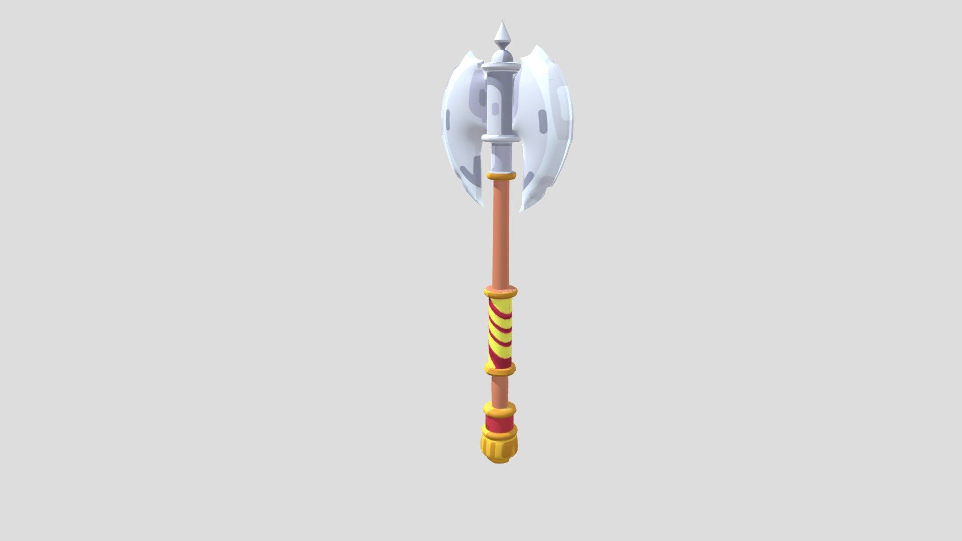Cartoon Axe for War renders, games and animations. The topology might not be good, but I think will be good enough to fill your game, or any 3d scenes. I hope you will like this model. Please use it wisely 3d model
