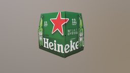 Heineken Box of Beer 12 Pack newzealand, beer, box, heineken, beerbottle, realitycapture, boxofbeer