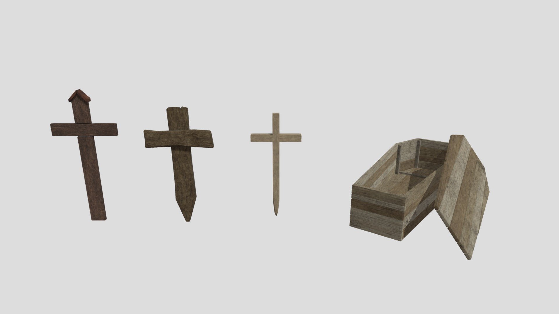 Modeled in Autodesk Maya

Textured in Substance Painter - Graveyard props - Download Free 3D model by Max Wittig (@WittigMax) 3d model