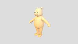 Character270 Classic Pooh body, bear, kid, toy, figure, comic, child, classic, public, pooh, winnie, character, cartoon, animal