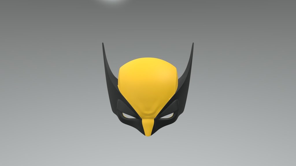 Wolverine Helm - 3D model by Wolvy 3d model