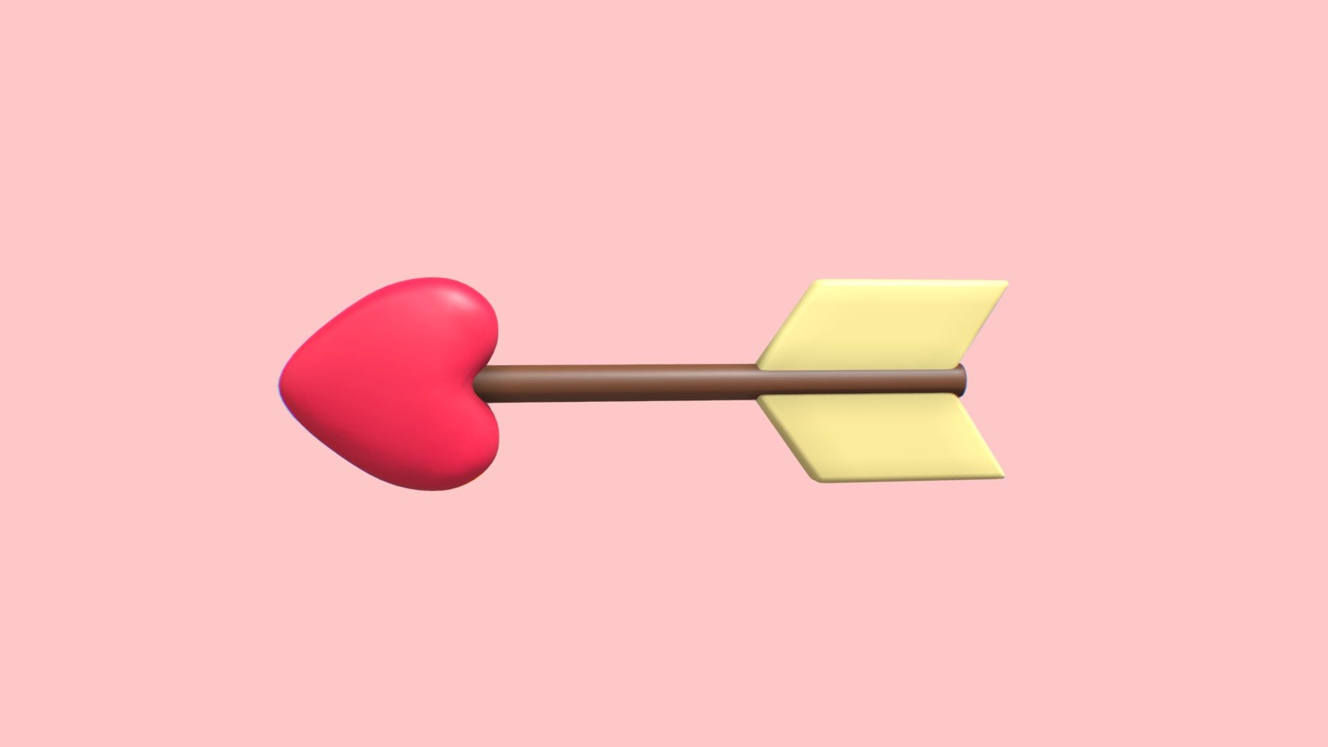 Cupid's Arrow - Cupid's Arrow - 3D model by Alexander (@pravdin) 3d model